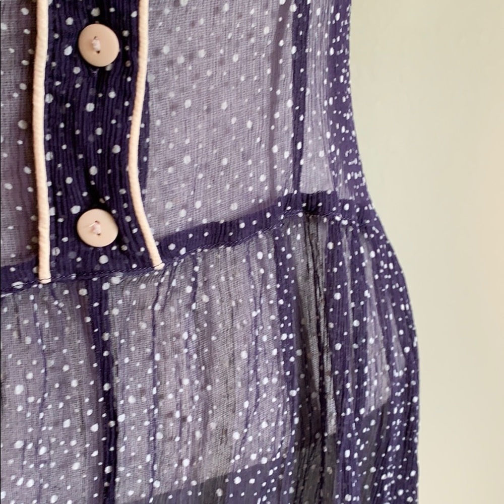 Sheer Dotted Dress - Picture 5 of 7